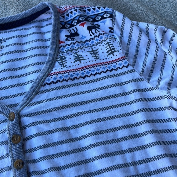 Cuddl Duds Winter Pajama Top, Size Small - Picture 3 of 15
